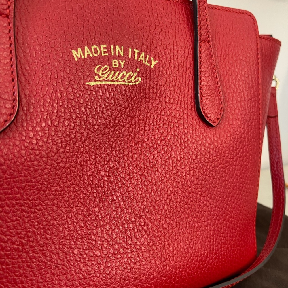 Gucci Pebble Leather handbag - Picture 2 of 11